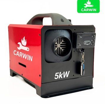 Автономний дизельний обігрівач (Webasto) CARWIN 5 кВт (12В/24В/220В) з LCD-дисплеєм С500 фото