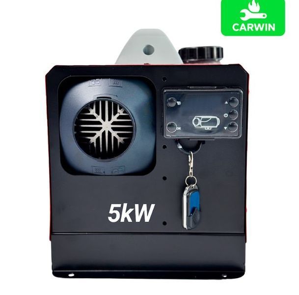 Автономний дизельний обігрівач (Webasto) CARWIN 5 кВт (12В/24В/220В) з LCD-дисплеєм С500 фото